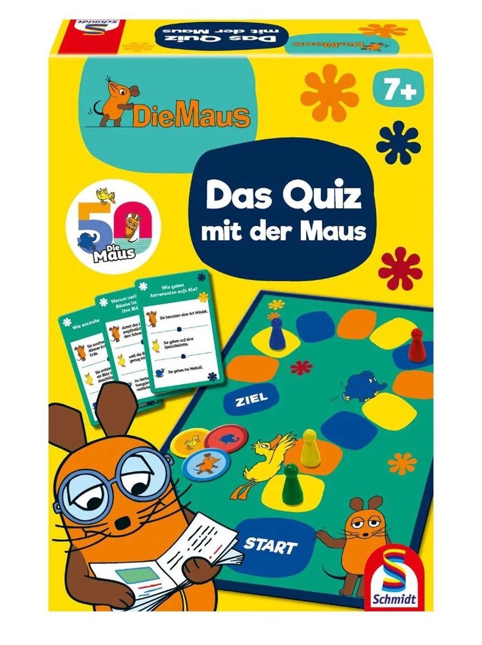 Schmidt 40613 - Die Maus - Kinderspiel, Das Quiz mit der Maus